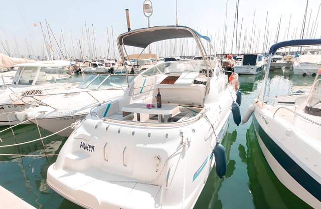 Nice boat in Barcelona Center