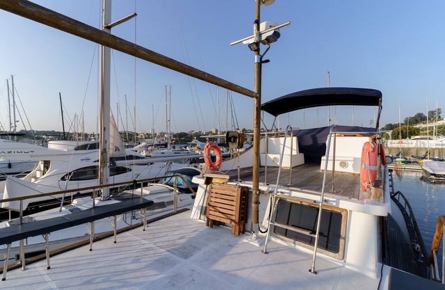 Night on board Classic Wooden Boat