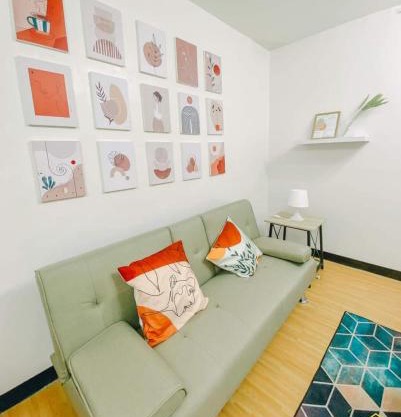 Nordic Themed 1BR Condo - 50 mbps net - Marilao Bulacan - TheRichPlacePh