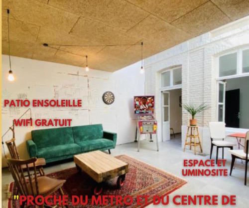 Oasis Urbaine - Spacieux et calme avec patio