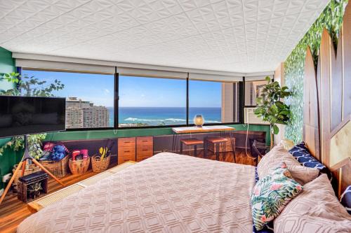 Ocean View Prime Location Surfer Studio With Parking