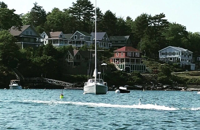 Ocean views, private beach, garden patio, red clay tennis, dock access, WiFi