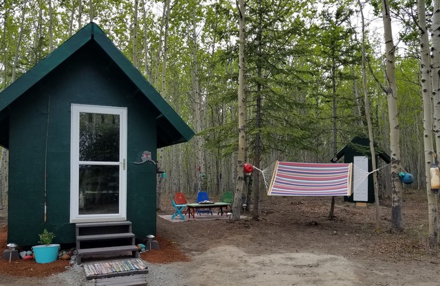 Off the grid dry cabin near Chitina
