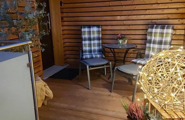OK vacation apartment with separate entrance and covered terrace