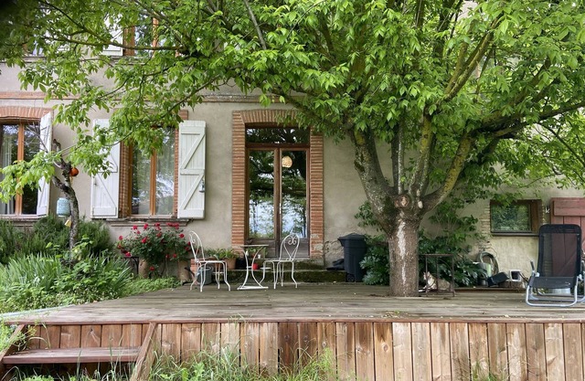 Old house with view and enclosed garden