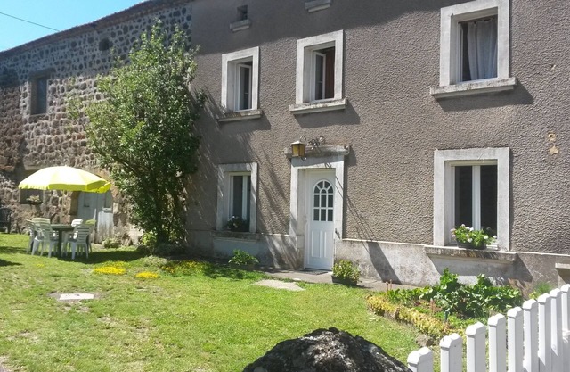 Old renovated typical farm