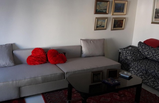 One bedroom new apartment with large living room. athens