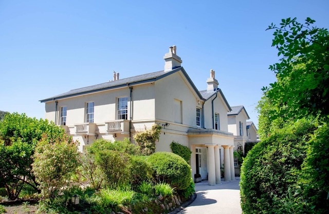 One of Torquay's finest Victorian Mansions - now chic and modern holiday accommodation for up to te
