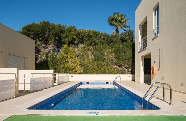 Only two steps from your front door to the pool