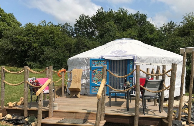Original Mongolian Yurt in Charente