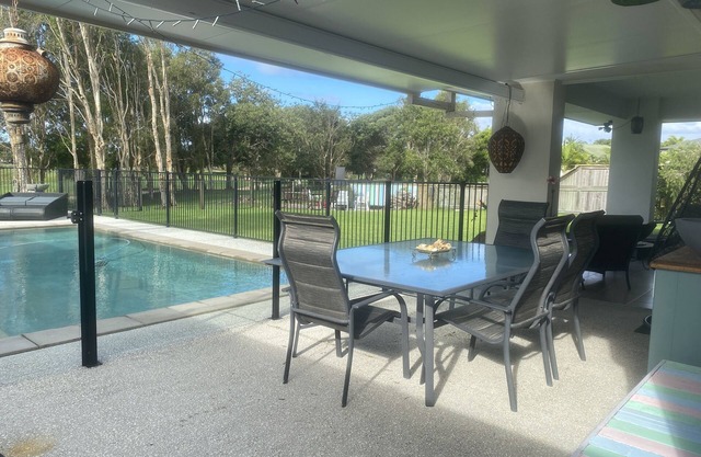 Our retreat at pelican waters, Qld. overlooking the golf course.nPet friendly