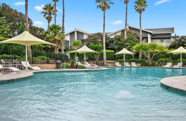 Overlooking the golf course and conveniently located to the resort poo