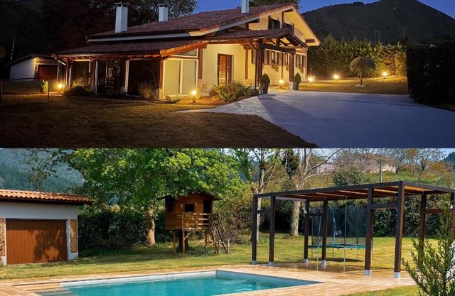 Ozollo Bekoa - Casa con piscina en el corazón de Urdaibai.