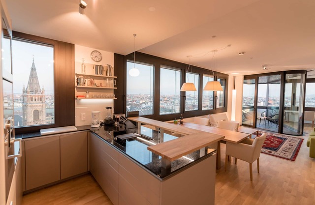 Panorama suites with a view over Vienna