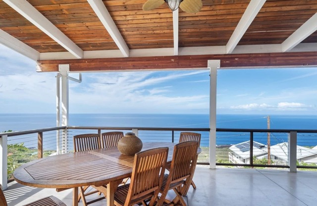 Panoramic Coastline Views In a Creative Tri Level Home
