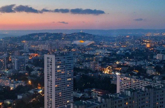 Panoramic view of Marseille for two