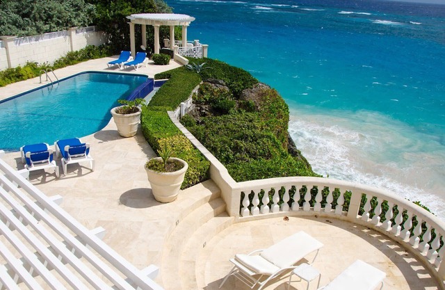 Panoramic Views Of The Turquoise Ocean