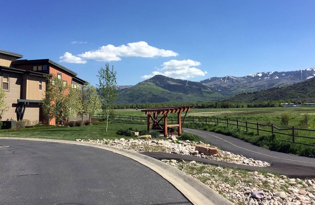 Park City with a view on the Swaner Preserve