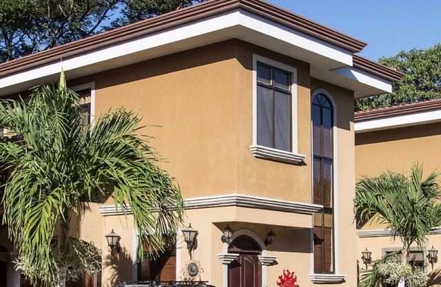 Patio Home In Costa Rican Beach Town. Gated With 24/7 Security