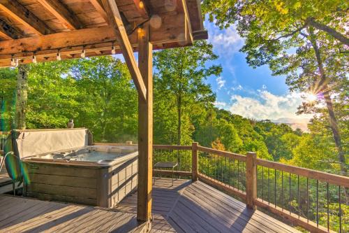 Peaceful Stony Point Getaway with Hot Tub and Views!