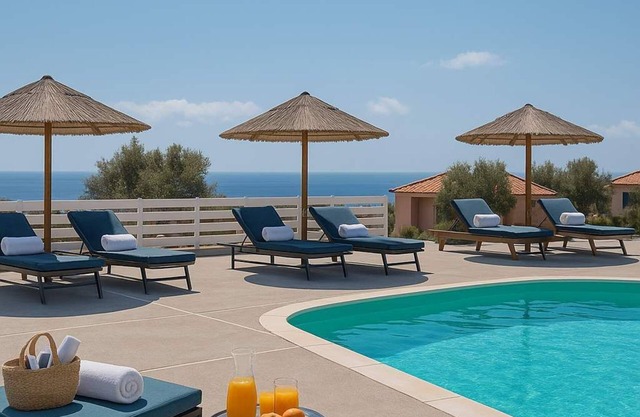 Peaceful Studio Stay with Poolside Comfort and Style