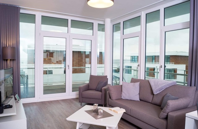 Penthouse apartment C-09 in beach location in Pelzerhaken - allergy friendly