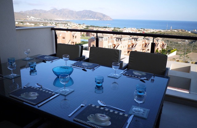 Penthouse Garden Apartment, Isla Plana, Mojon Hills with stunning sea views