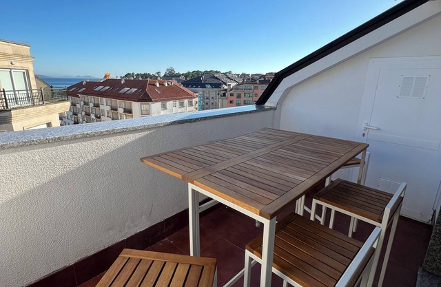 Penthouse Rocafort Sanxenxo with sea view