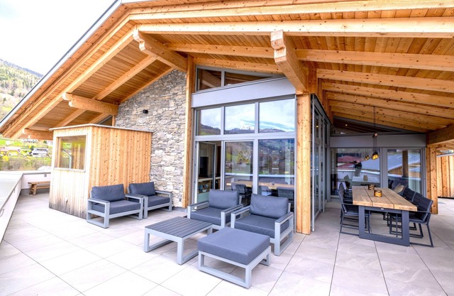 Penthouse with big terrace and outdoor sauna