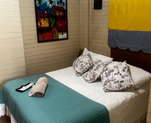 Pequeña, acogedora y céntrica cabaña