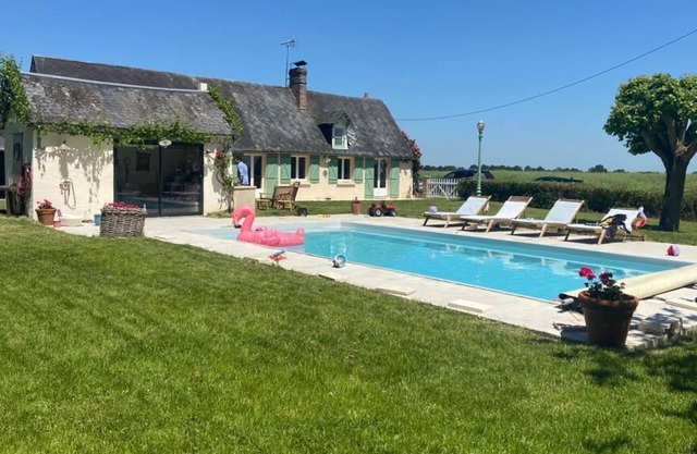 Perche - Haven of peace 1h30 Paris - Heated swimming pool