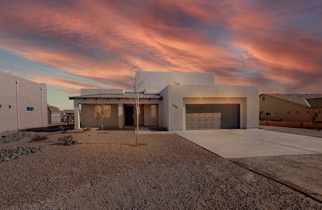 Perfect for you! New 4 BR/3BA with open floor plan. Includes garage.