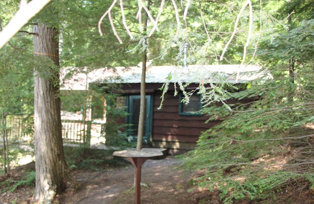 Pet friendly Adirondack cabin on Kiwassa Lake, 3 miles from Saranac Lake