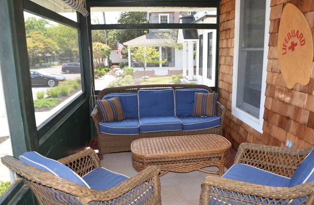 Pet Friendly North Rehoboth Ocean Block 5BR Home Steps to the Beach w/Large Porch