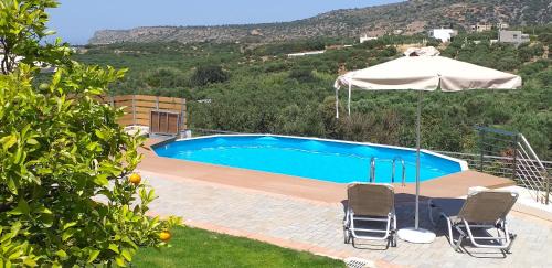 Petrino in Sisi with private pool and garden