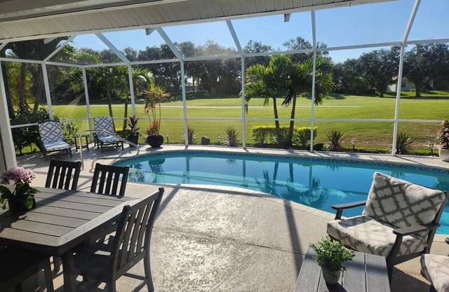 PLAYERS CLUB at Lely Resort! Home with NEW heated salt water pool on golf course