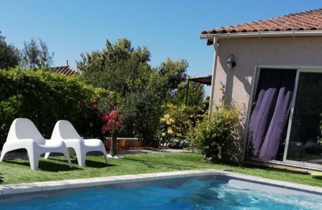 Pleasant 110 m² villa with swimming pool, 2 steps from Sommières