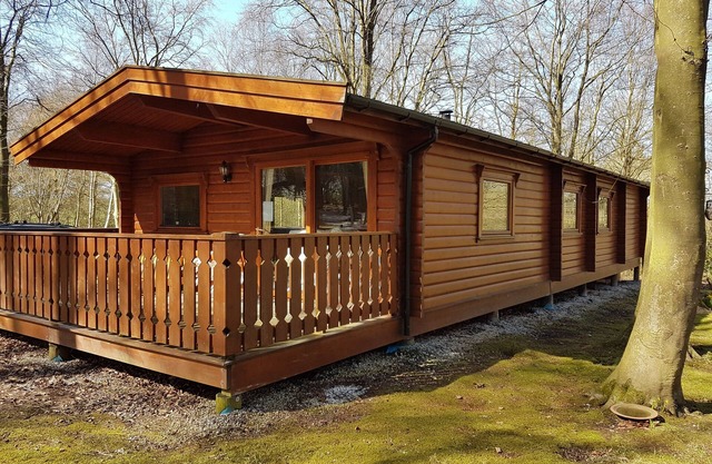 Poppy Lodge, Kenwick Park Woods, near Louth, Lincolnshire