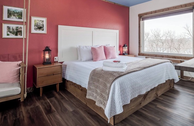 Porch Swing Charm | Relax & Unwind + Free Parking