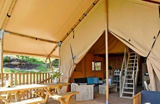 Pré Fixe campsite **** - Glamping Lodge 3 rooms 5 people