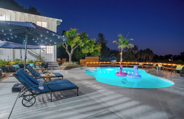 Priv. Resort! Mountain Views Oasis- Heated Pool & Spa, Game Rm, Temecula-8 miles