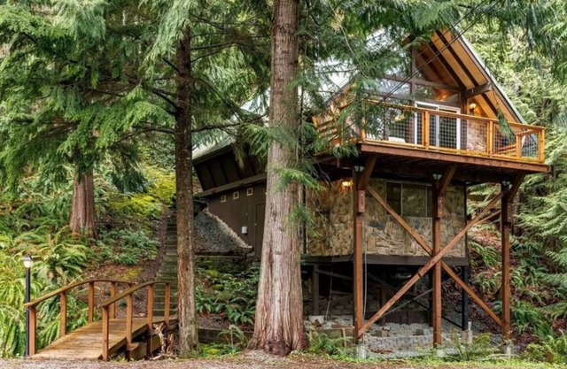 Private Cozy Creekside PNW Chalet w/ Wood Stove!