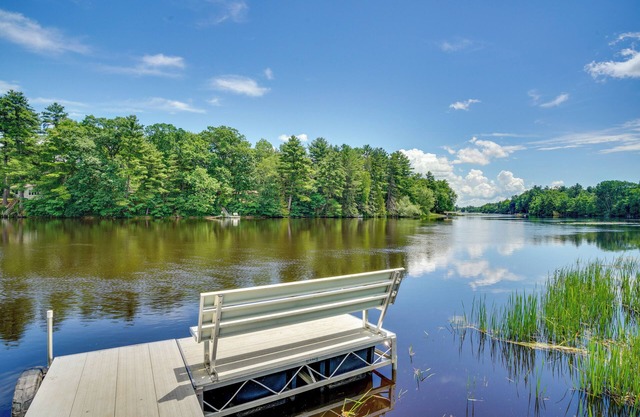 Private Hot Tub: Riverfront Escape in Shawano