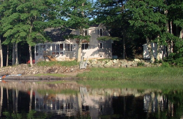 Private Lakefront Home In Midcoast Maine Area Village, Near Camden, Me.