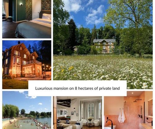 Private Oasis: Luxe 20-guest Estate, Jacuzzi, 8 Ha