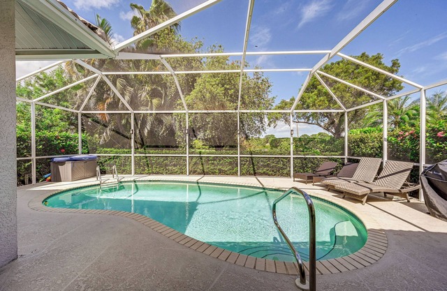 Private Outdoor Pool in Naples Vacation Rental!