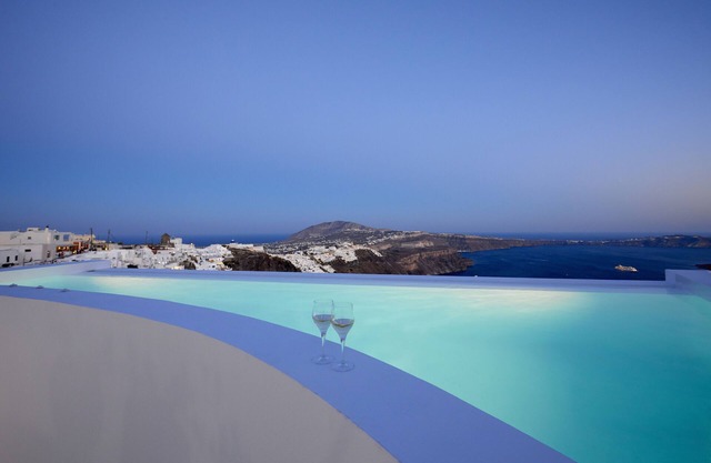 Private pool and amazing views, part of Olia Suites & Villas