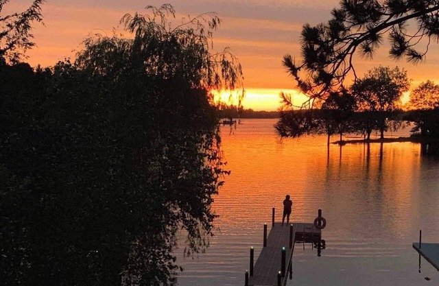 Private waterfront lake home, Fox Tail Bay, Silver Lake, Wautoma, WI