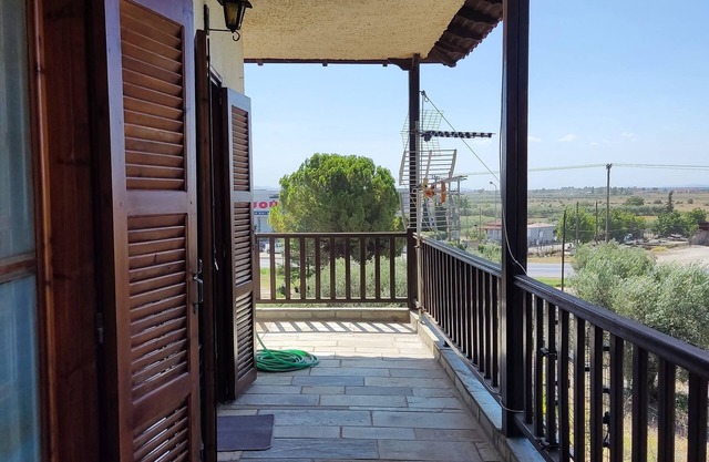 Psakoudia old olive trees apartment 50 m2 with 2 bedrooms and sea view