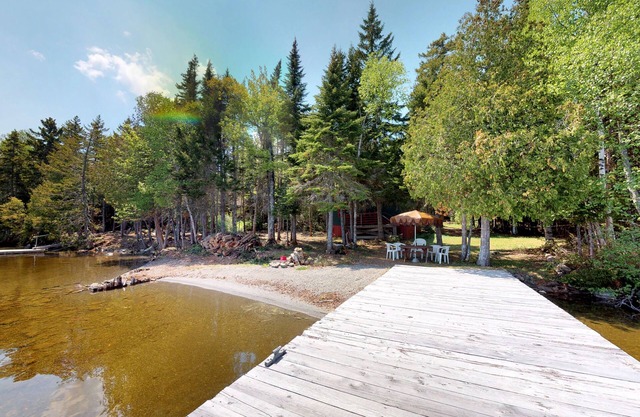 Quiet Dog-Friendly Waterfront Getaway with Private Beach, Dock, & Firepit